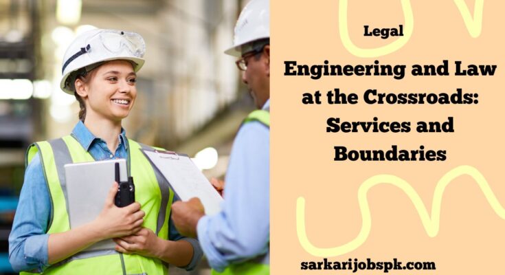 Engineering and Law at the Crossroads: Services and Boundaries